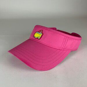 Masters Collection Womens Pink Strapback Adjustable Visor